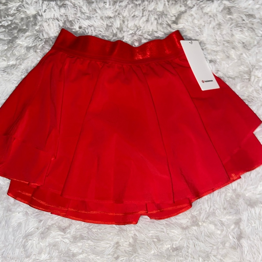 Red LuLulemon Skirt